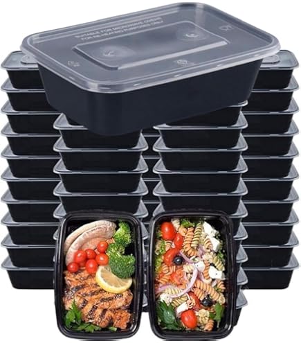 使い捨て食品容器です。 Amazon｜lzysmxw 使い捨て容器 食品保存容器 蓋付き 角型 使い捨て